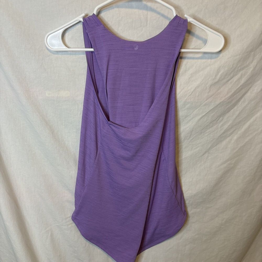 CALIA Women's Twist Back Tank Size Purple, Sz-XS - Picture 5 of 7
